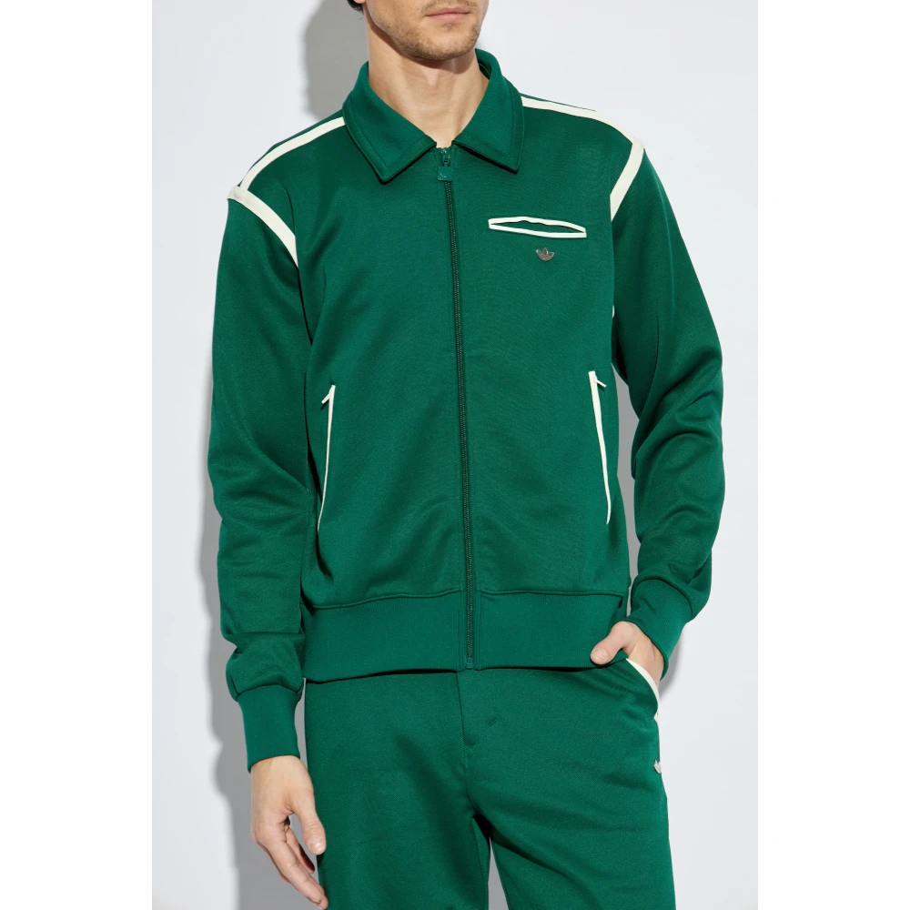 adidas Originals Sweatshirt met logo Green Heren