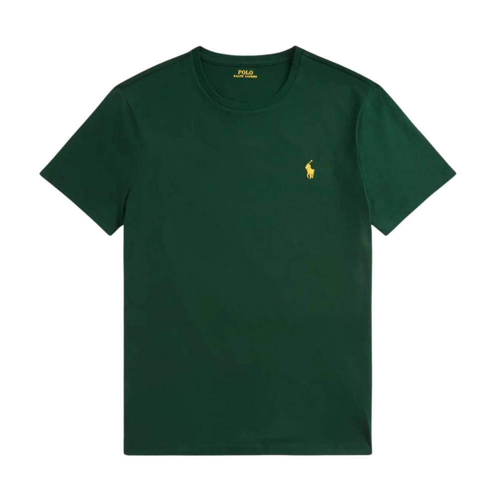 Ralph Lauren Grön skjorta Custom Slim Fit Green, Herr