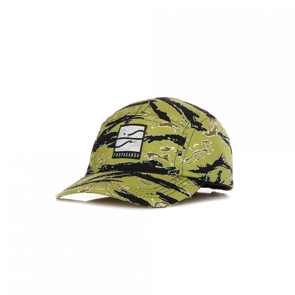 Propaganda Tiger 5Panel Gebogen Klep Pet Green Heren