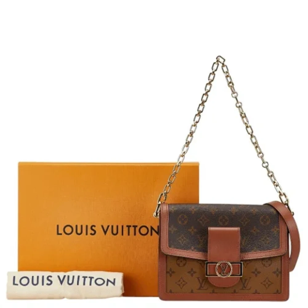 Louis Vuitton Vintage Pre-owned Canvas shoulder-bags Brown Dames