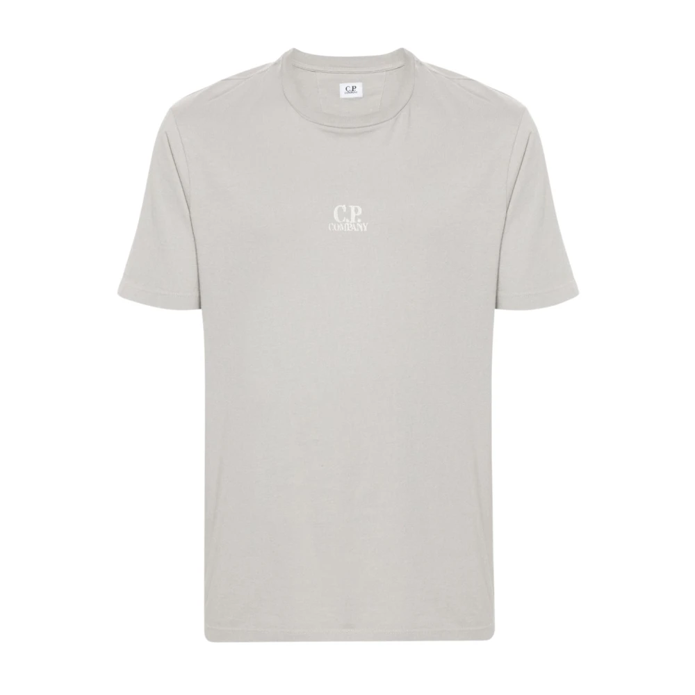 C.P. Company Casual Jersey T-shirt Gray Heren
