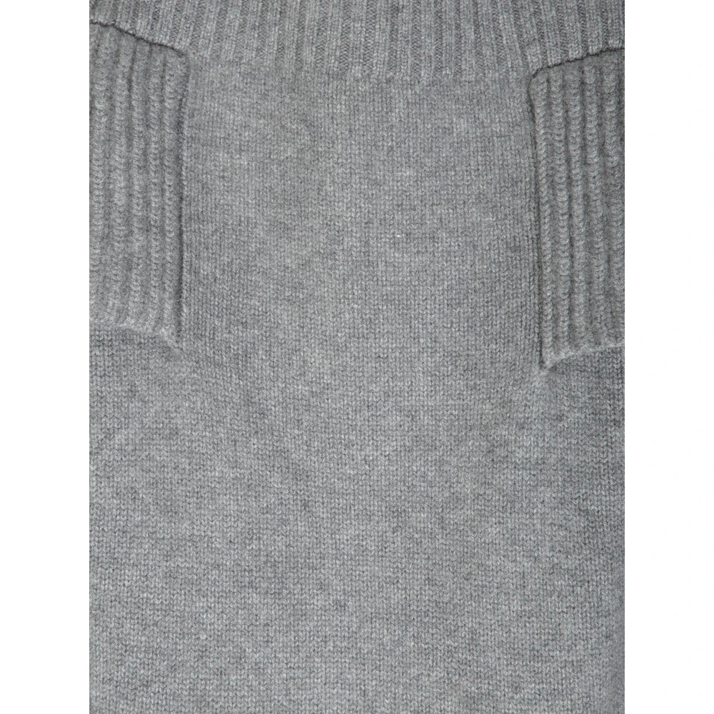 Kujten Grijze Gebreide Kleding Aw24 Gray Dames