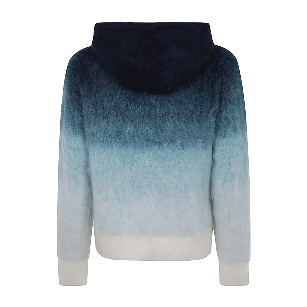 Casablanca Midnight Gradient Mohair Hoodie Multicolor Heren