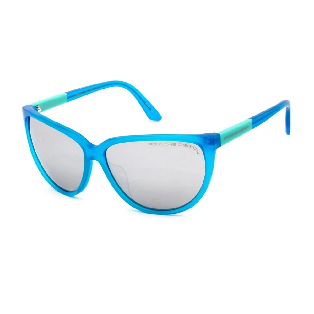 Porsche Design Women's Blue/Grey Acetate Sunglasses With Lenses