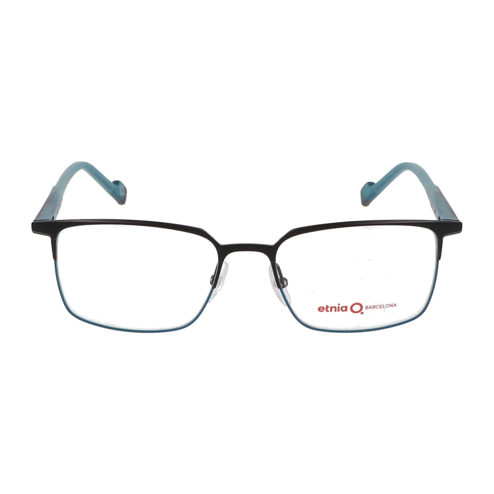 Etnia Barcelona Kleurrijke Rechthoekige Metalen Frame Bril Blue Unisex