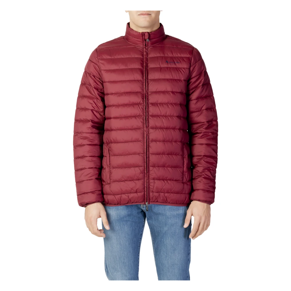 Aquascutum Red Winter Jackets, Male, L, Stylish Men's Fall/Winter Jackets Collection