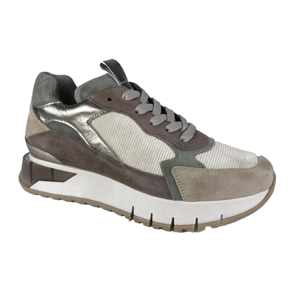 Softwaves Schoenen Sneaker Dames Schoenen Beige