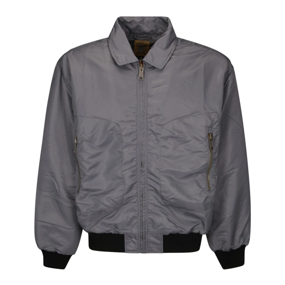 Brain Dead 3D Flight Jacket Gray Heren