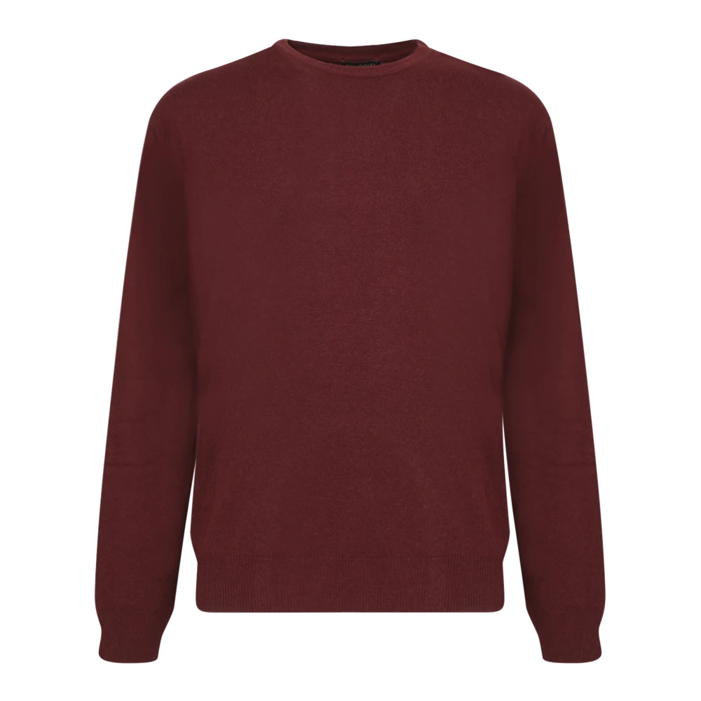 Dell'oglio Bordeaux Gebreide Kleding Aw24 Red Heren