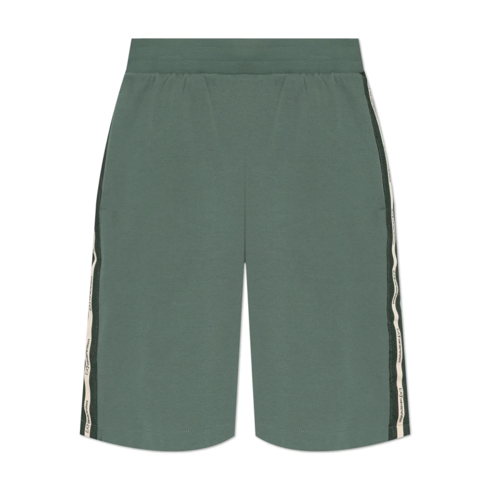 Emporio Armani Ea7 Uomo Verde Pantaloncini, Xl, New,