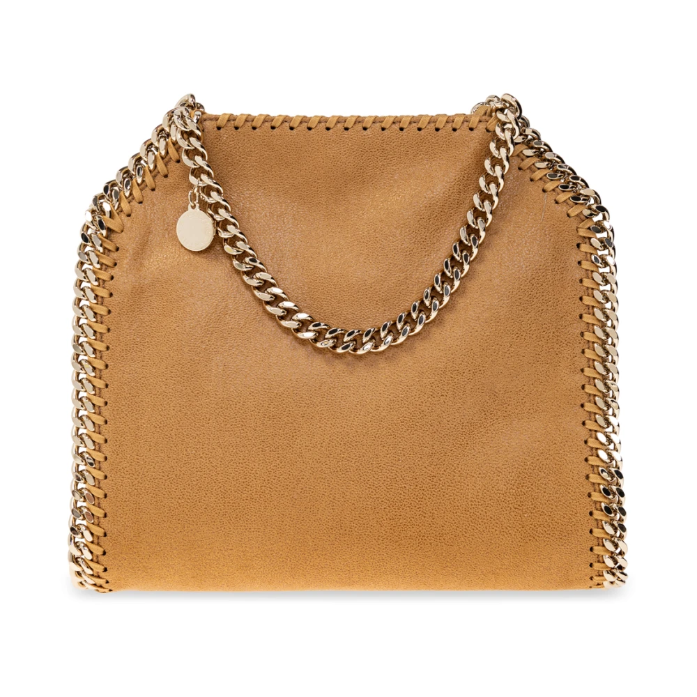 Stella Mccartney Totes & shoppers Gold Shaggy Texture Mini Tote Bag in bruin