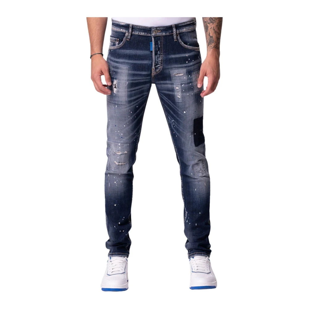 My Brand Slim-Fit Jeans voor Moderne Man Blue Heren