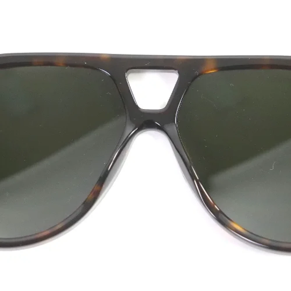 Gucci Vintage Pre-owned Plastic sunglasses Brown Dames