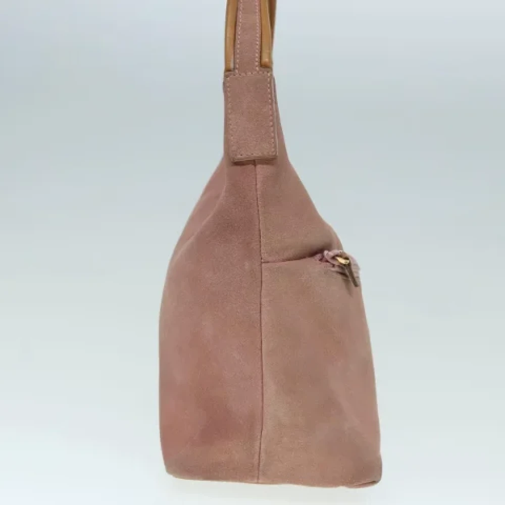 Gucci Vintage Pre-owned Suede gucci-bags Pink Dames