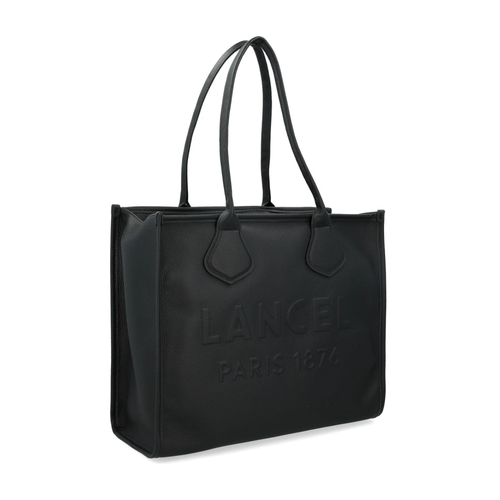 Lancel Zwarte Tote Tas Black Dames