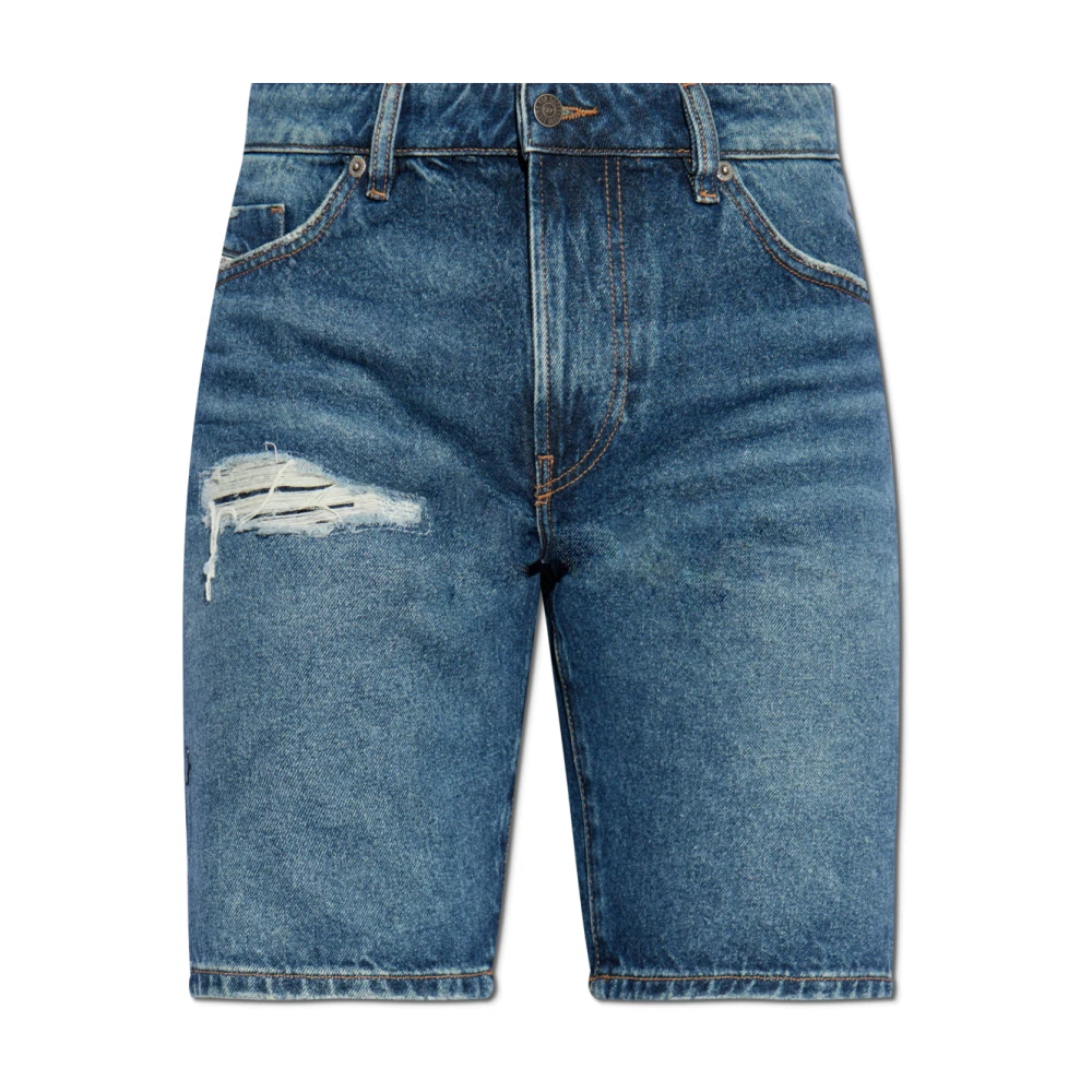 Diesel Homme Bleu Shorts, Taille: W34 Short D-Fin