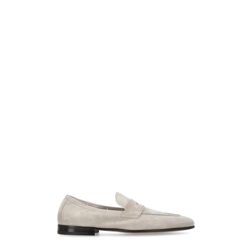 Brunello Cucinelli Beige Mocka Loafers Beige, Herr