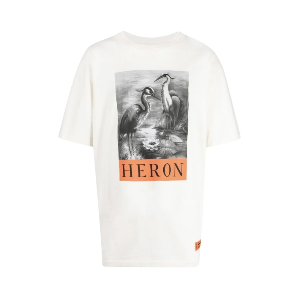 Heron Preston T-shirt met grafische print White Heren