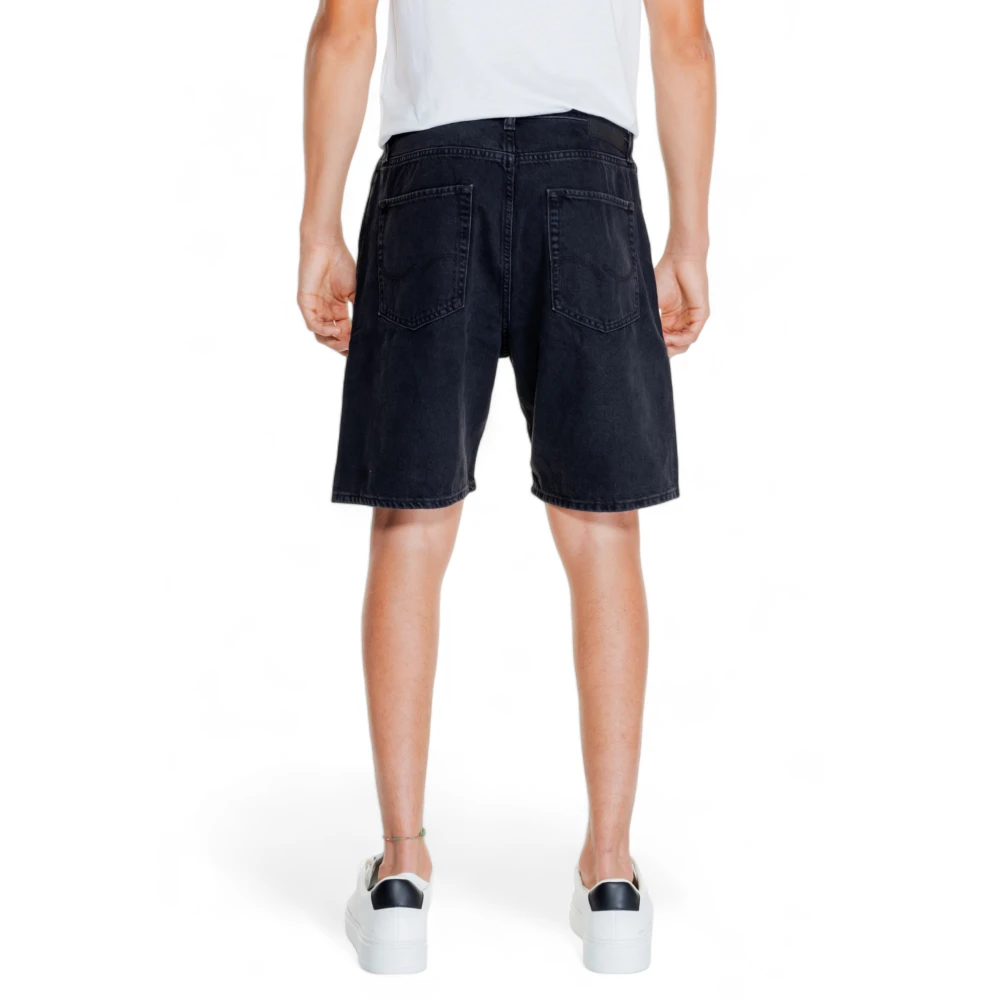jack & jones Shorts Bermuda Mannen Lente Zomer Collectie Black Heren