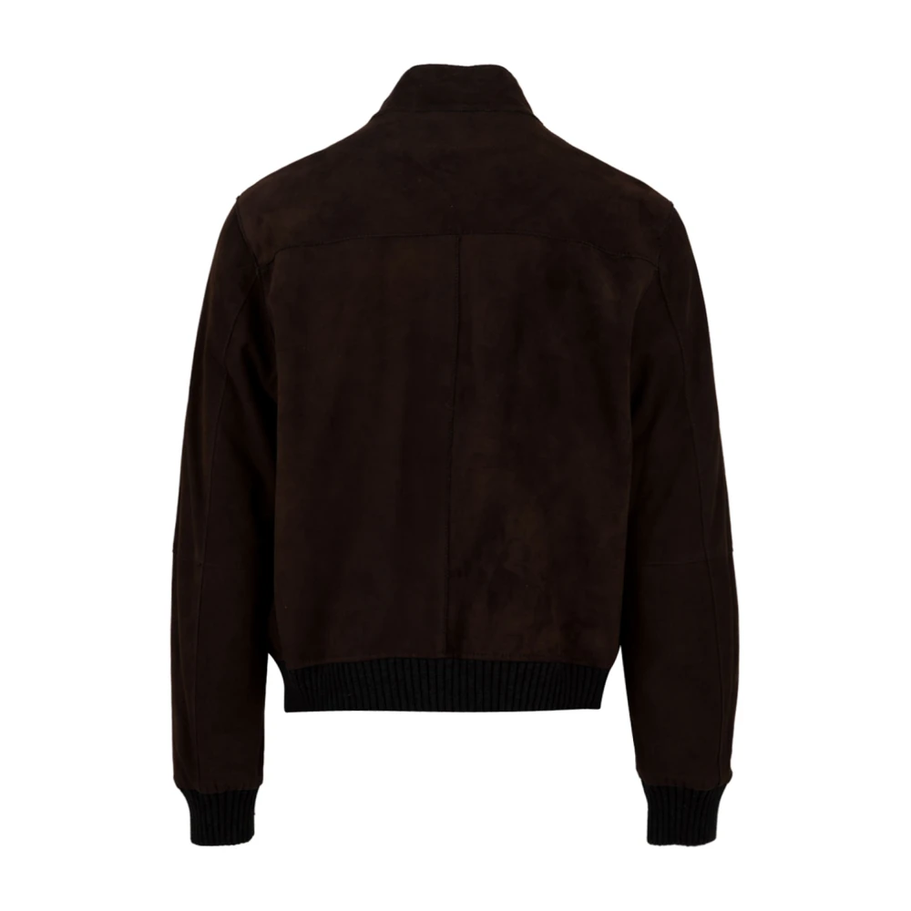 The Jack Leathers Chelsea Bruine Leren Jassen Brown Heren