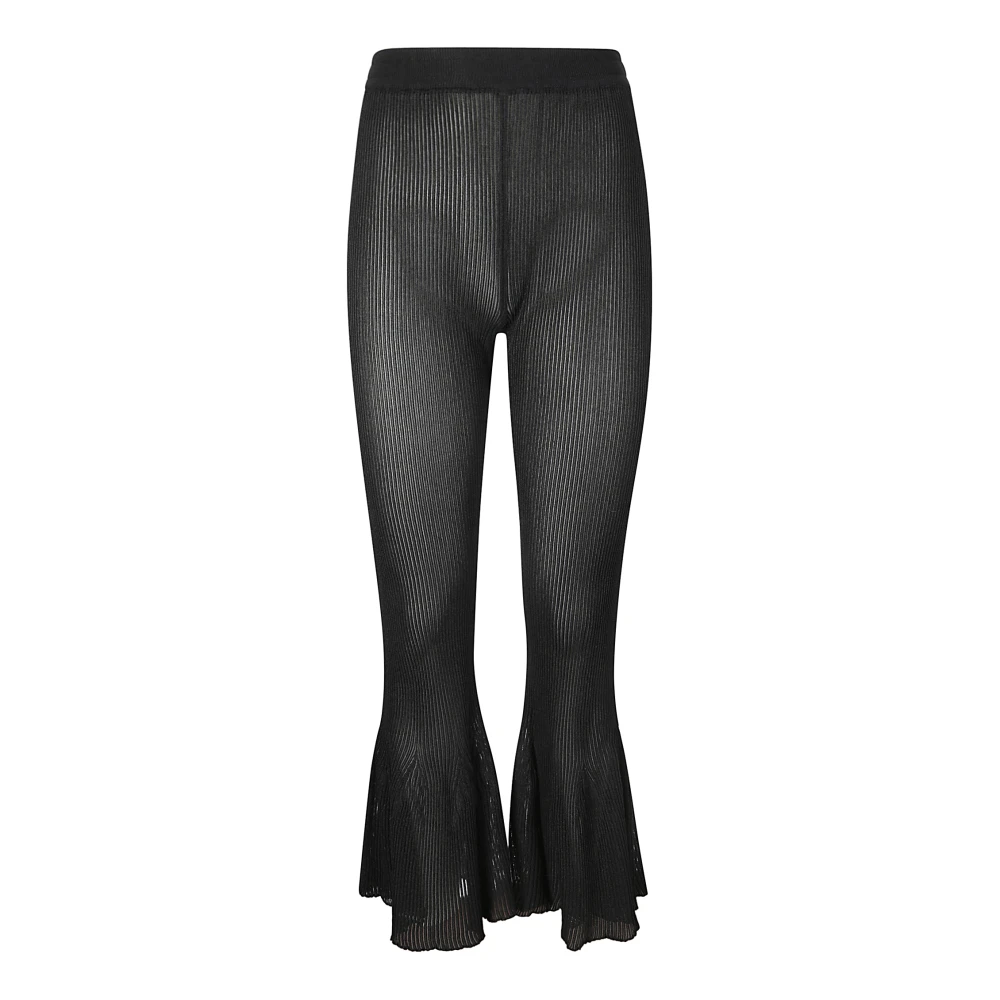 Cfcl Lurex Elastische Taille Broek Black Dames