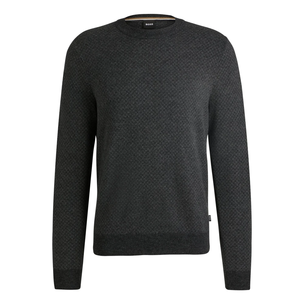 Knitwear > Round-neck Knitwear - - Hugo Boss - Modalova