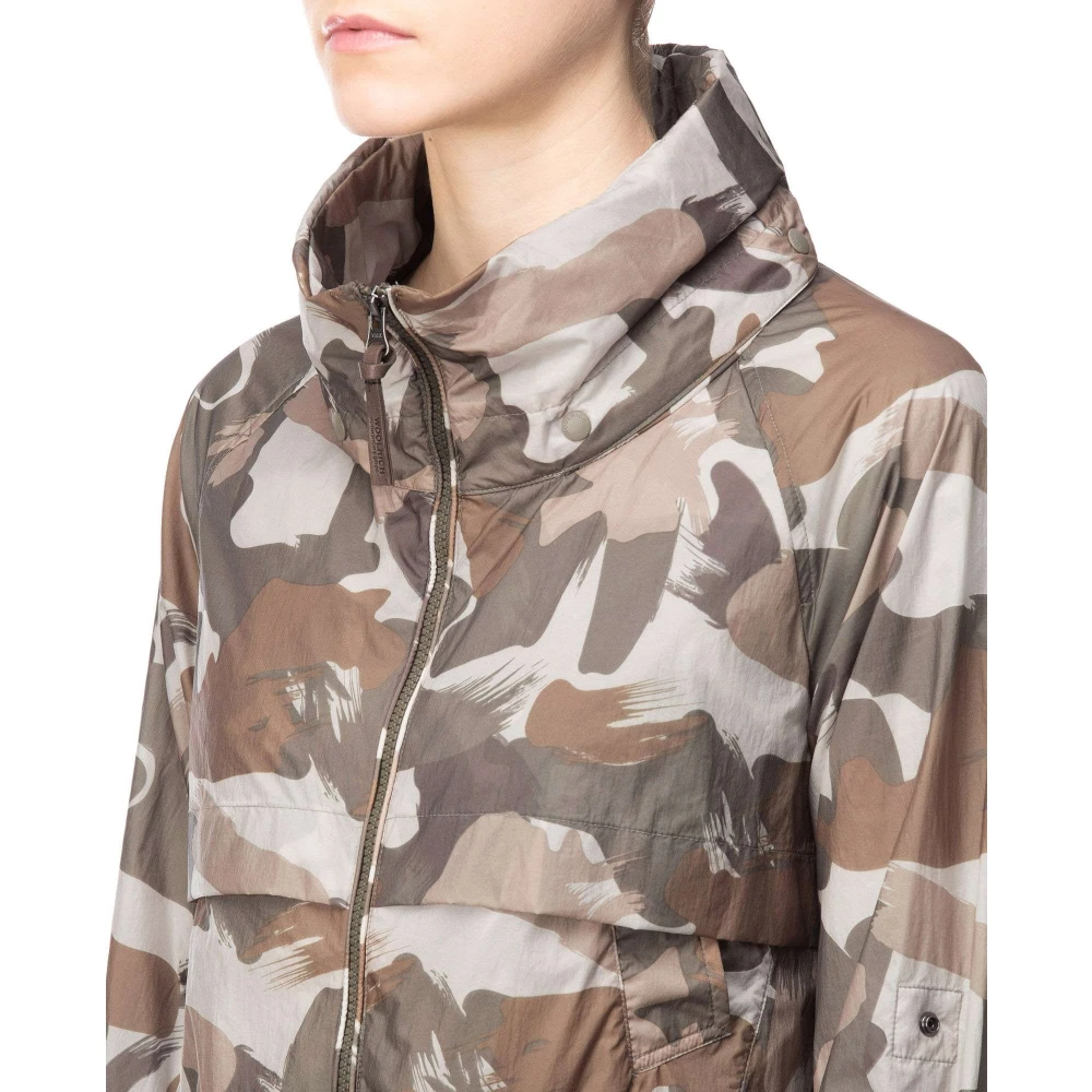 Woolrich Bruine A-Line Anorak Brown Dames