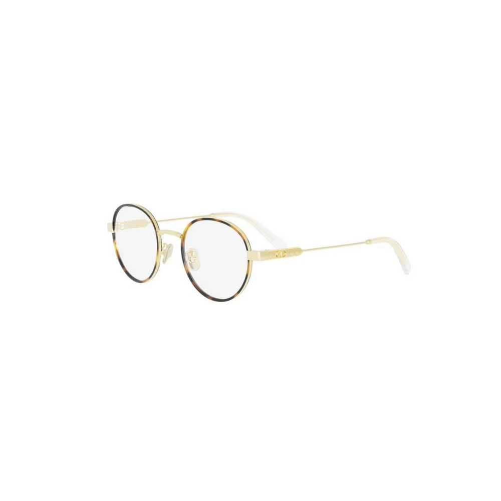 Dior Brown Glasses, Female, 49 Mm, Cannageo R1u Eyeglasses