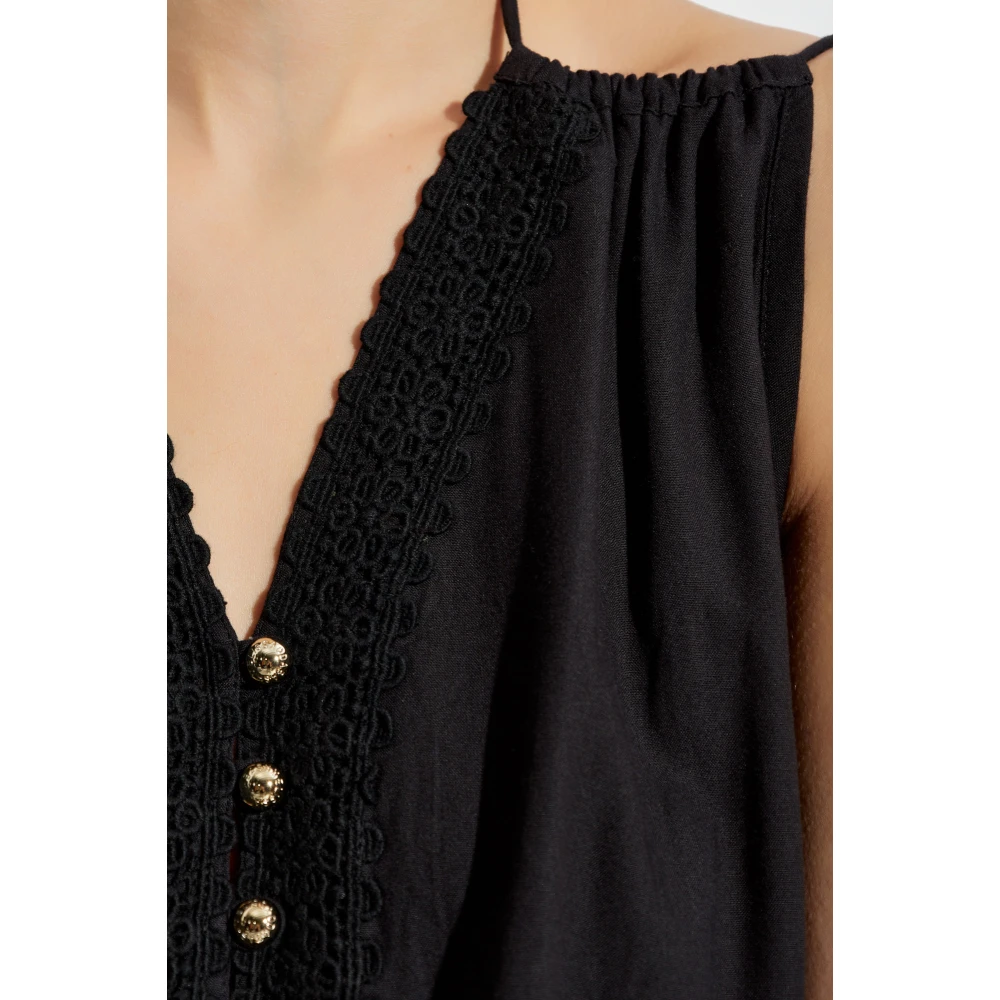 Melissa Odabash Jurk Chelsea Black Dames