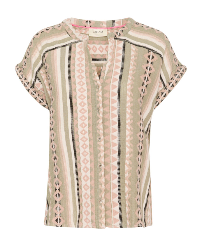 tea-jaquard-blouse-with-v-neck