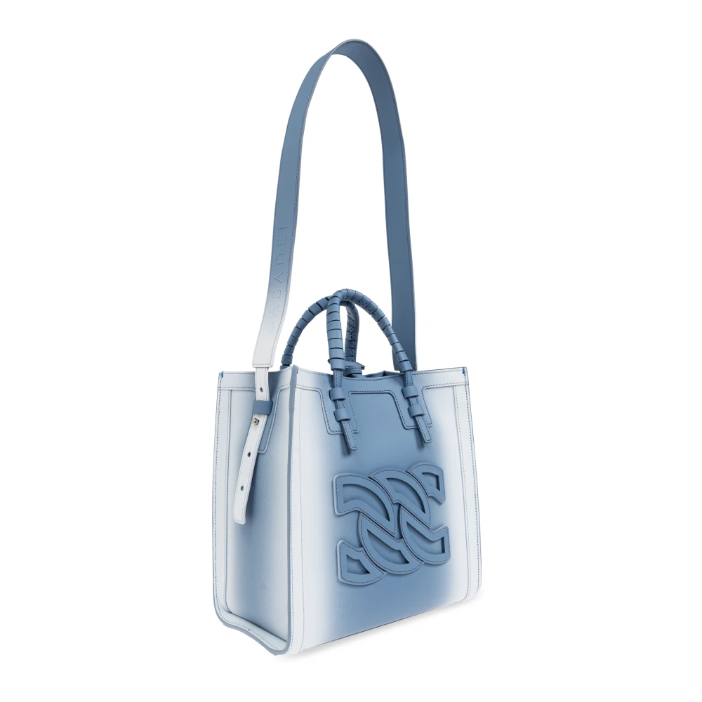 Casadei Tas Beaurivage Mini type shopper Blue Dames