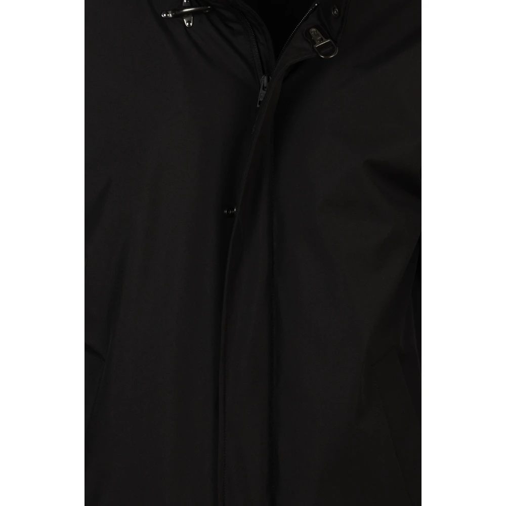 Fay Zwarte Waterdichte Jassen Black Heren
