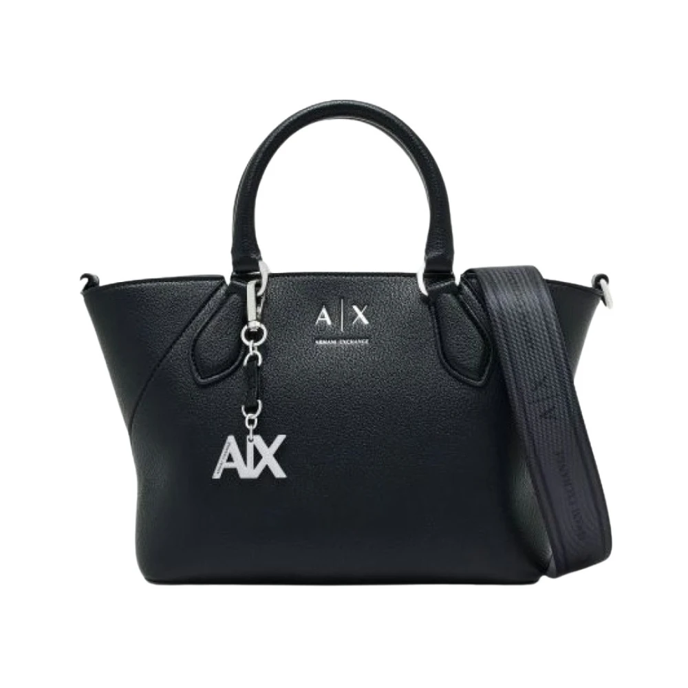 Armani Exchange Donna Nero - Borsa Shopping - Bags - One Size