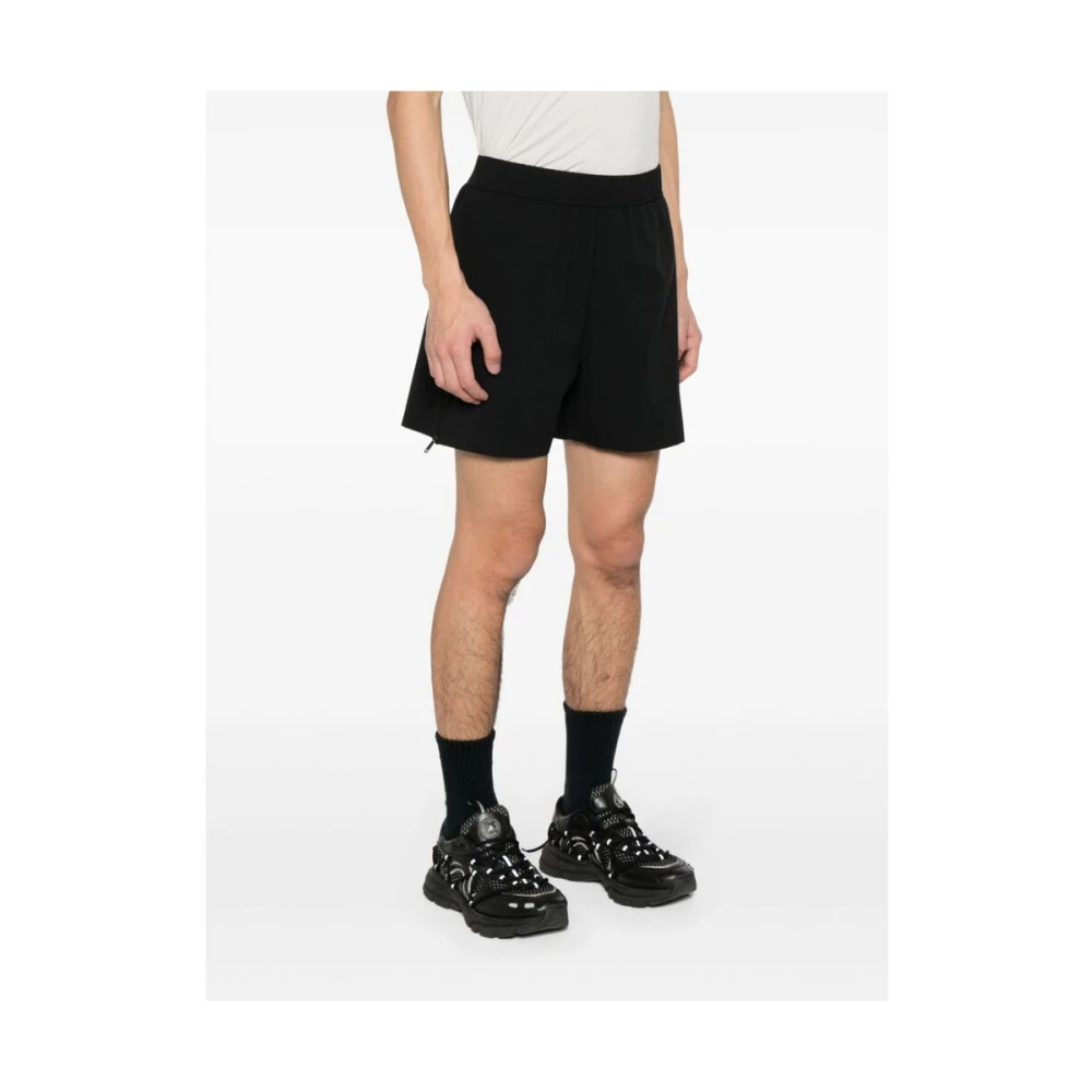 Calvin Klein Sportieve Zwarte Shorts met Geborduurd Logo Black Heren