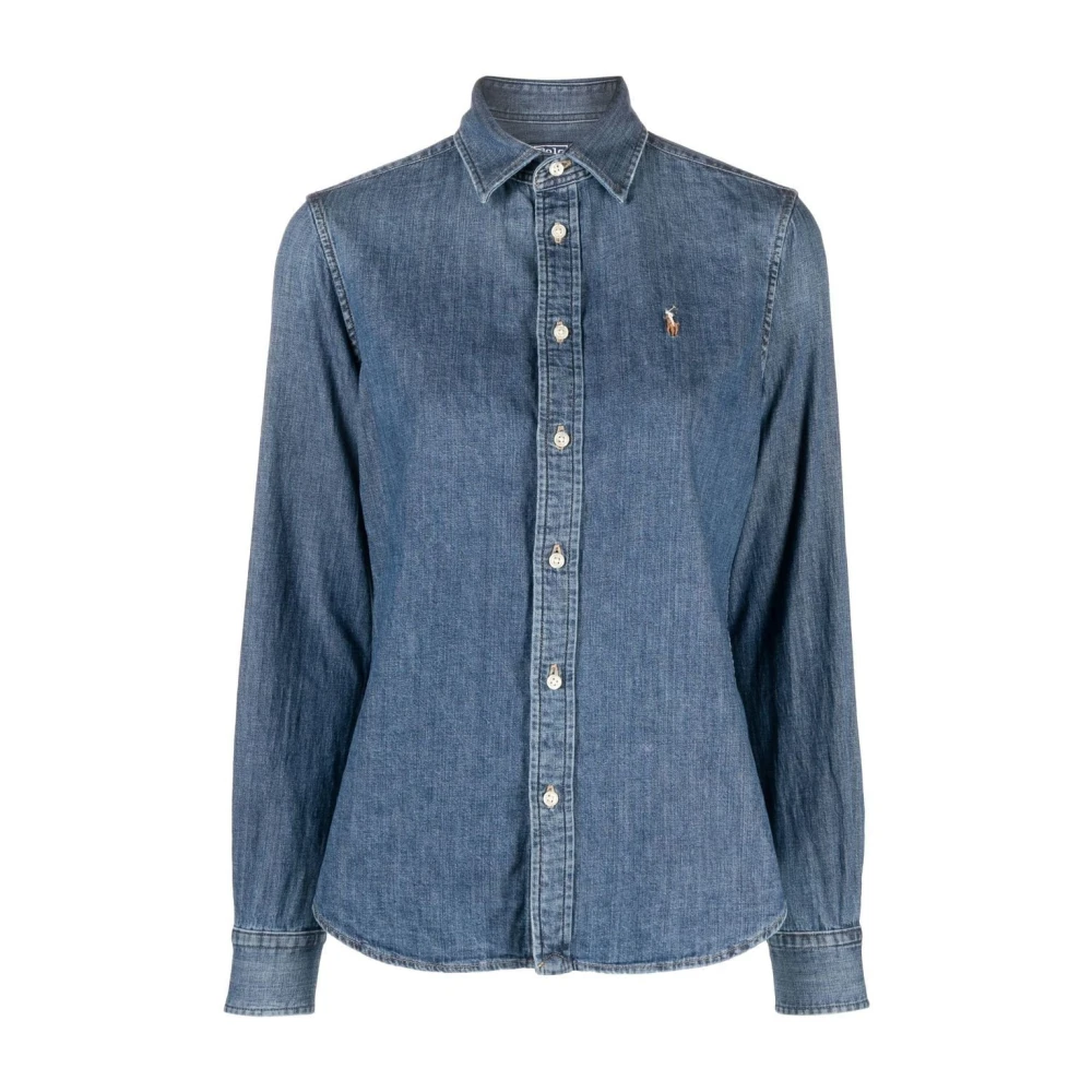 Blouses & Shirts > Denim Shirts - - Polo Ralph Lauren - Modalova
