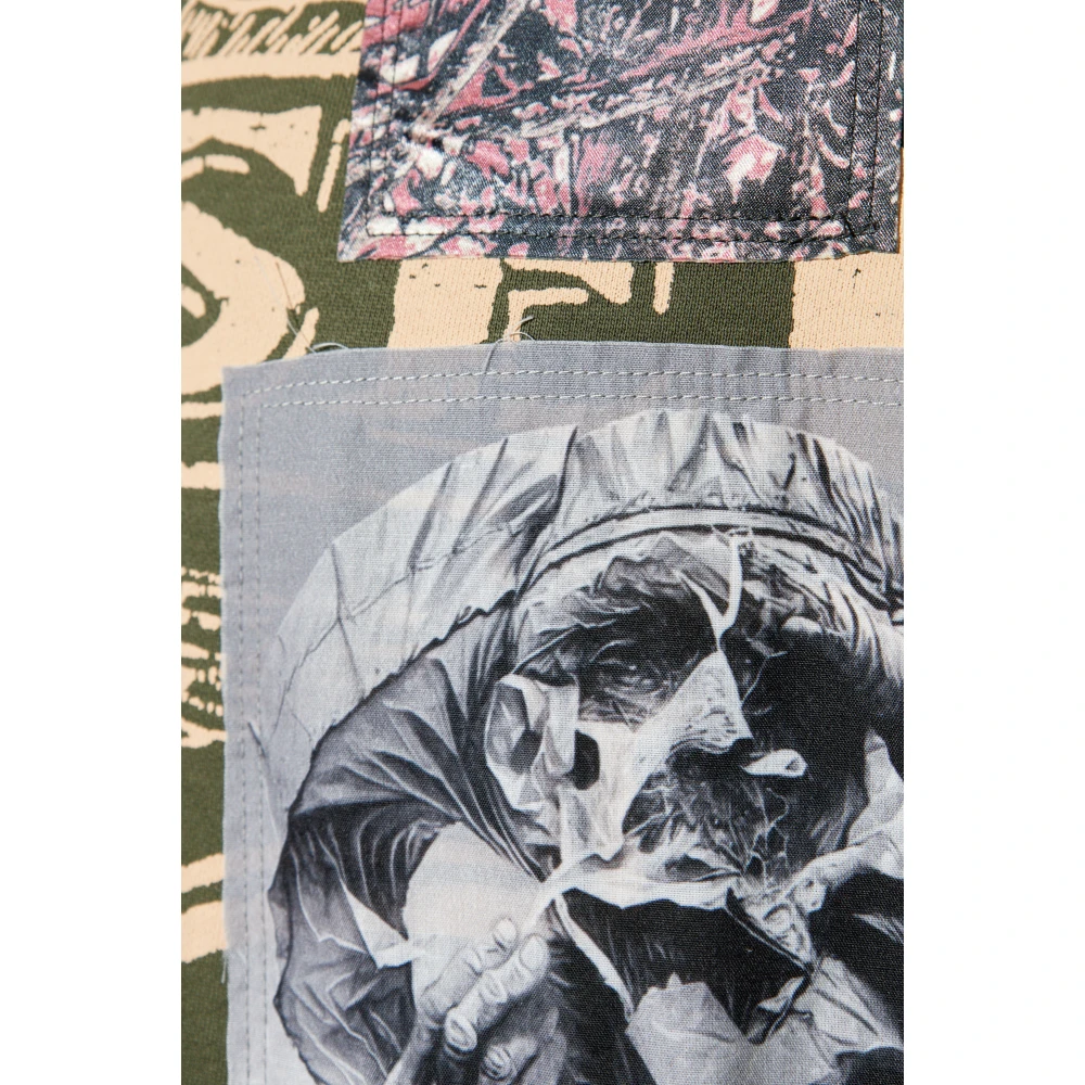 Diesel Hoodie S-Baxt-Hood-R1 Green Heren