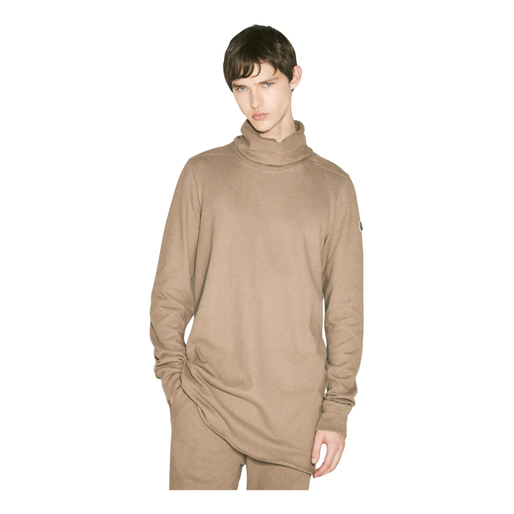 Moncler Katoenen Surf Longsleeve T-shirt Beige Dames