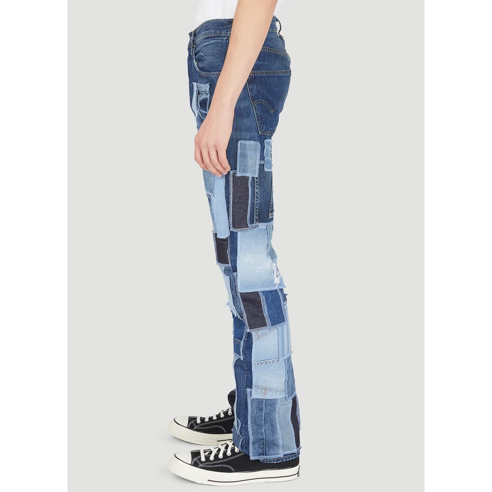 Levi's Patchwork High Rise Jeans Blue Heren