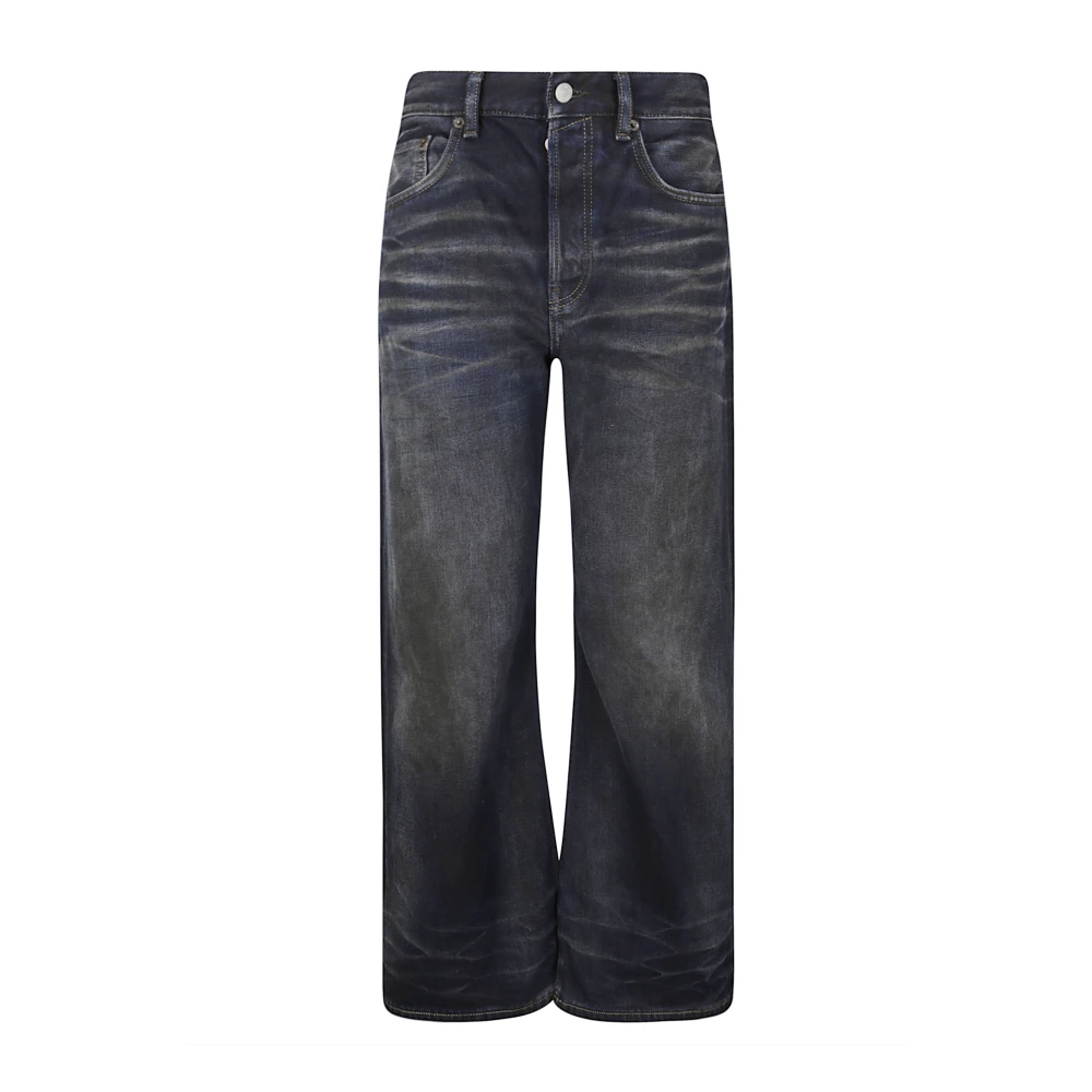 Acne Studios Zachte been vijf-pocket jeans Blue Dames