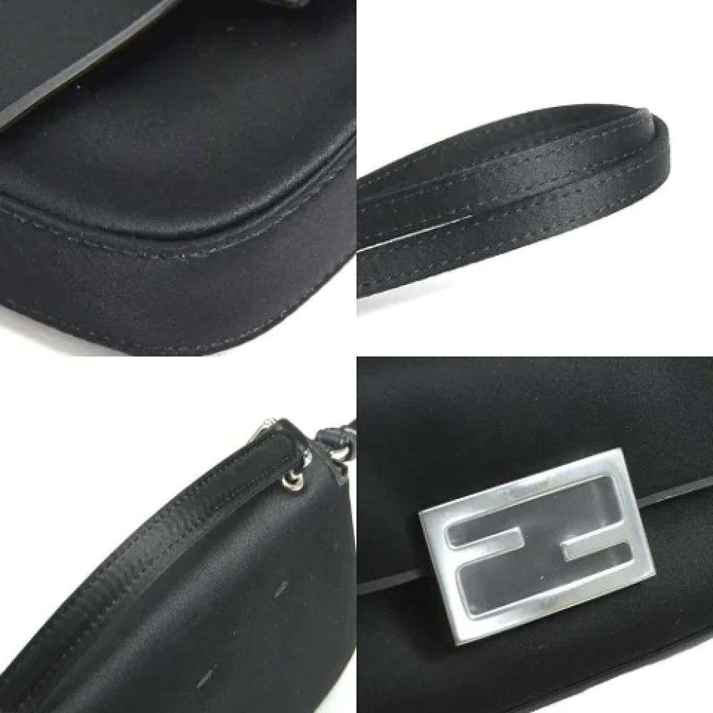 Fendi Vintage Pre-owned Fabric fendi-bags Black Dames