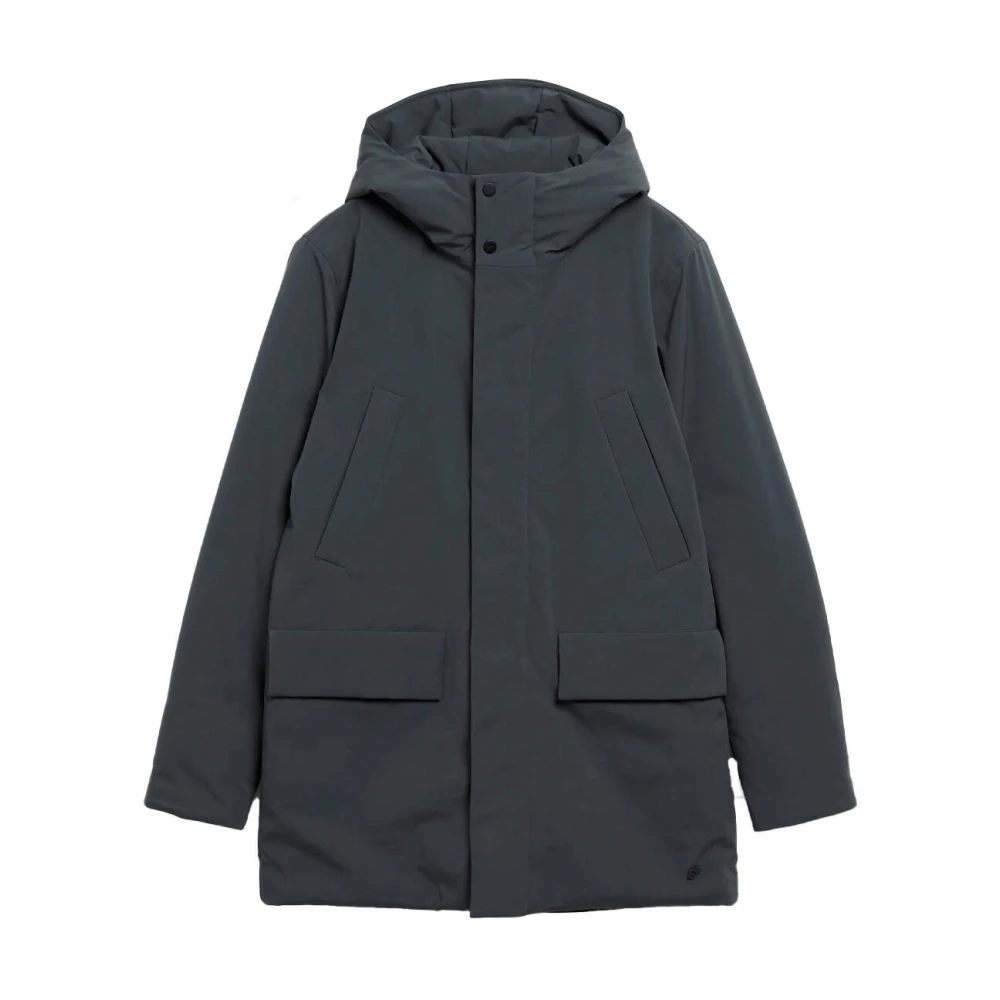 Elvine Stijlvolle Lucius Parka Jas voor Mannen Blue Heren