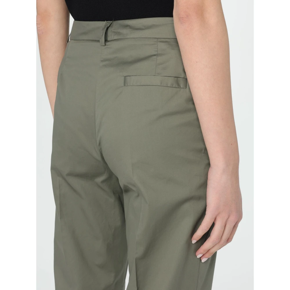 Kaos Broek in Popeline Green Dames
