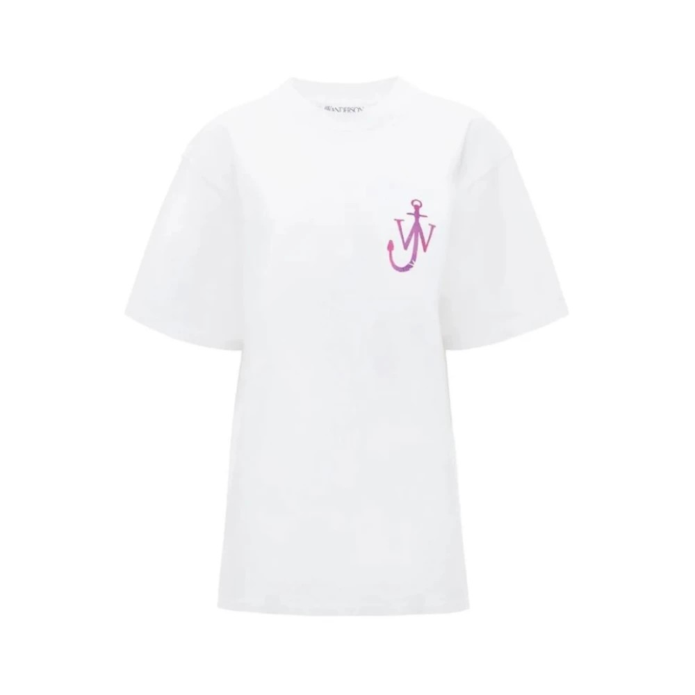 JW Anderson Witte T-shirts en Polos White Dames