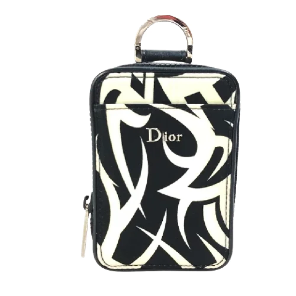 Dior Vintage Pre-owned Fabric dior-bags White Dames