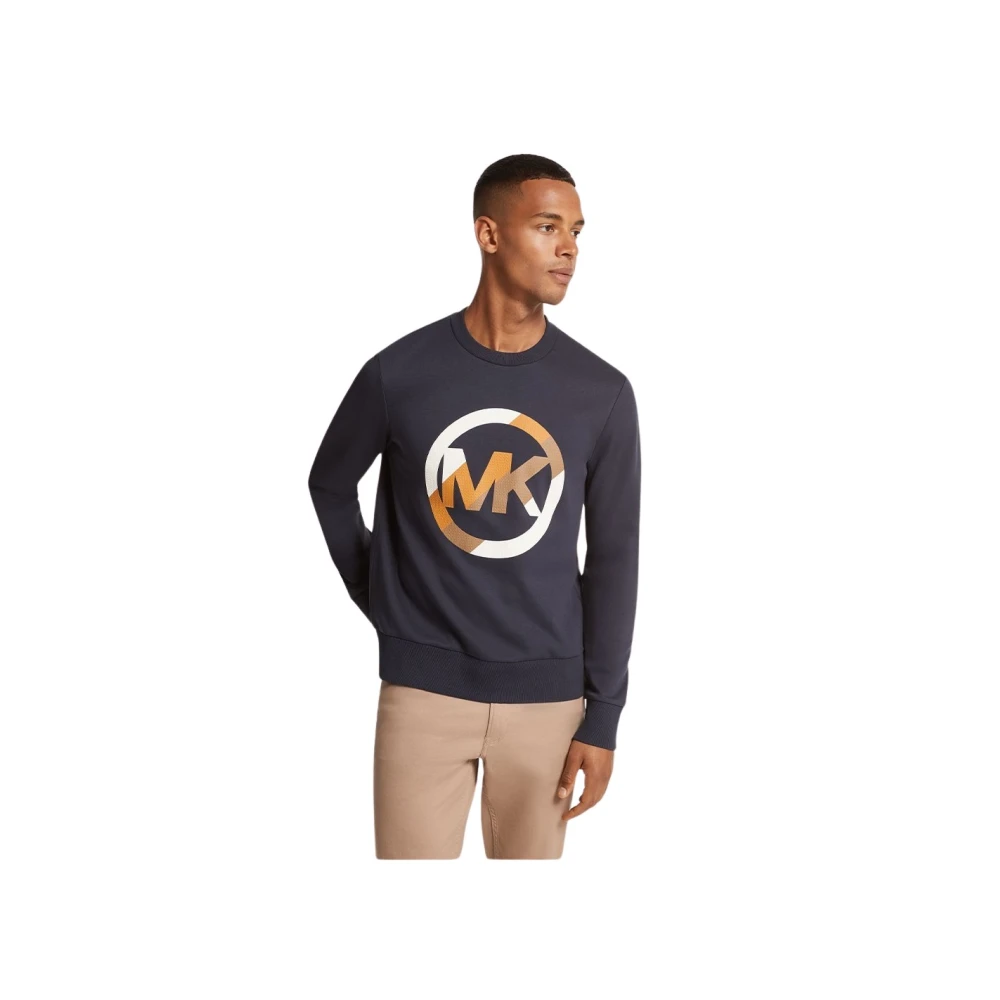 Michael Kors Stijlvol T-shirt voor vrouwen Blue Heren