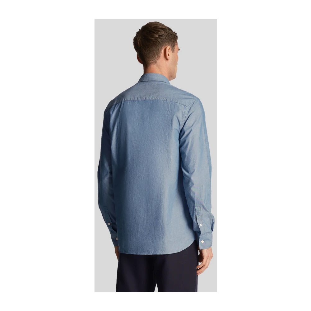 Lyle & Scott Shirts Blue Heren