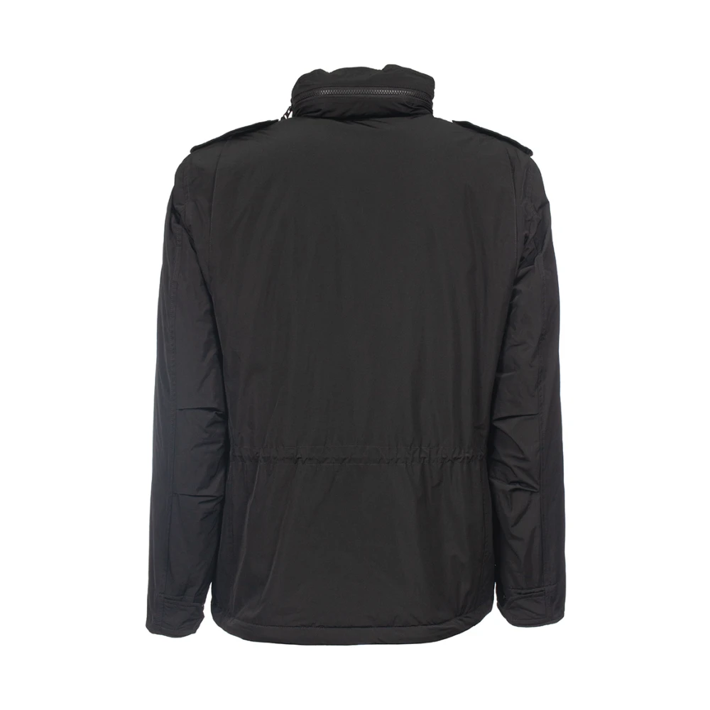 Aspesi Mini Field Jacket met Thermische Voering Black Heren