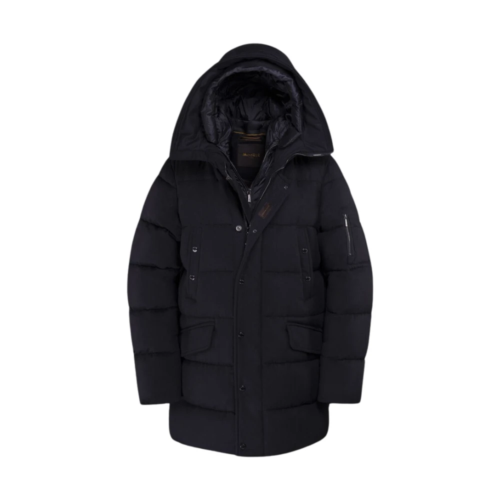 Moorer - Coats > Parkas - Blue - Moorer - Modalova