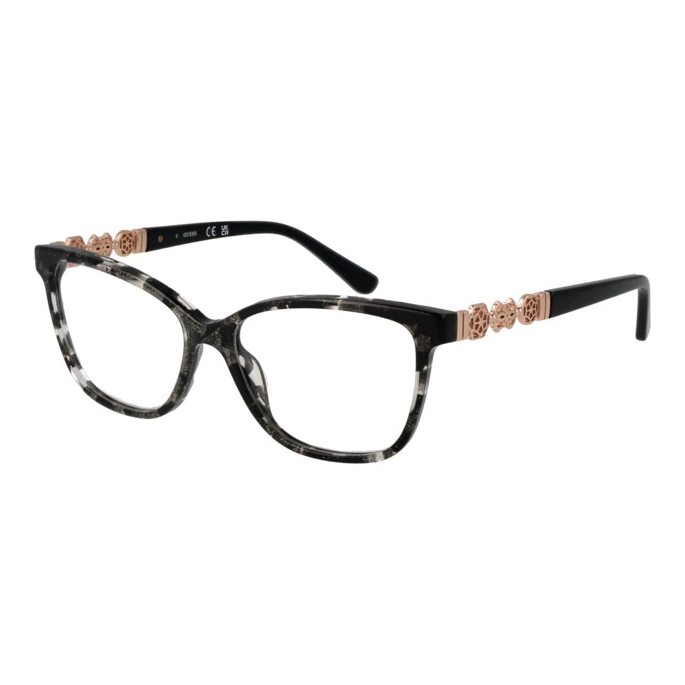 Guess Women's Black Optical Frames Rectangle Style