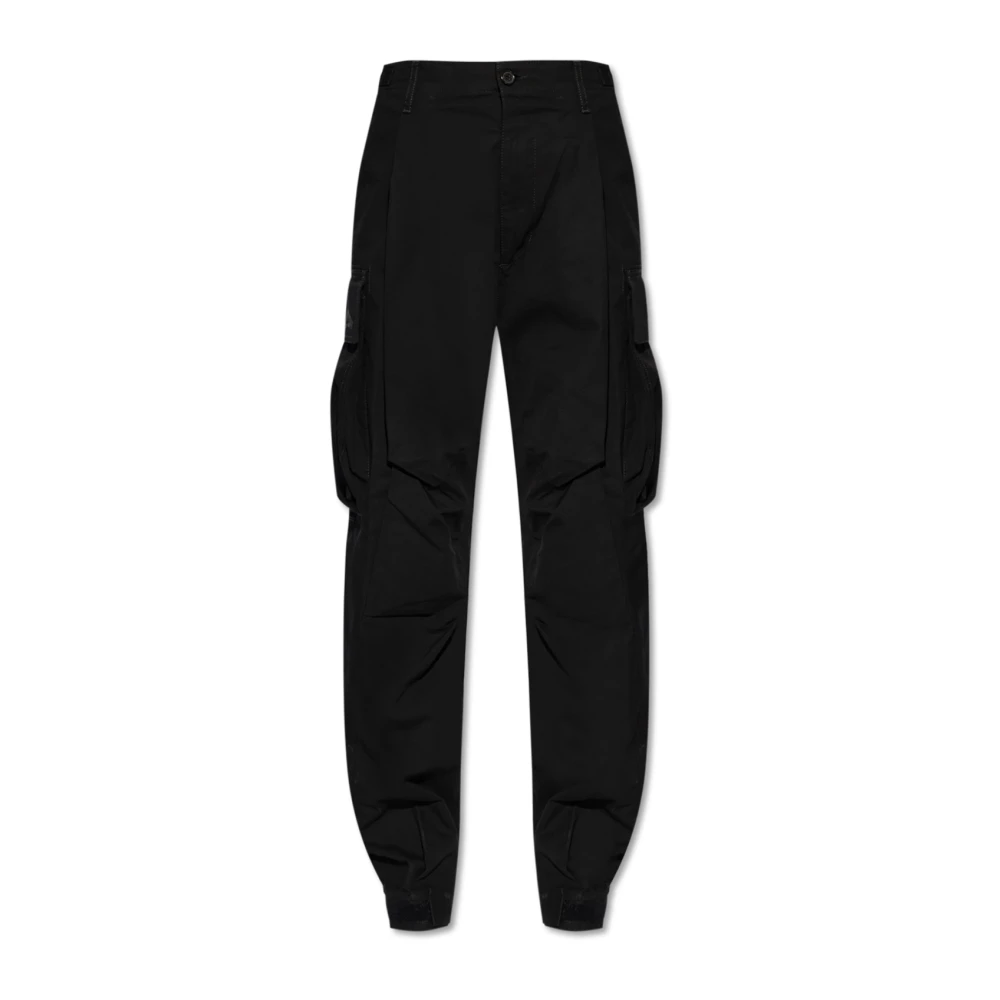 Dsquared2 Broek met logo Black Dames